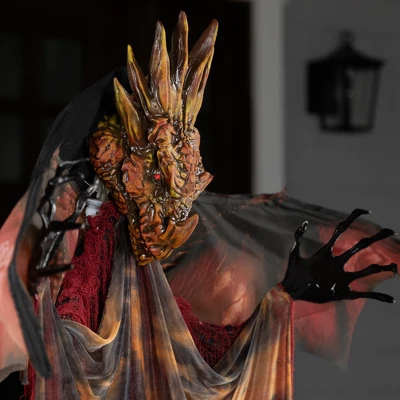 Northlight Lighted And Animated Standing Dragon Man With Sound Halloween Figure - 5.75' - Image 2