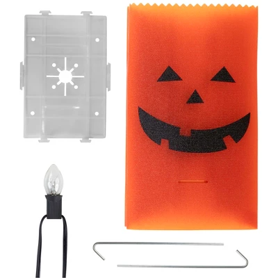 Northlight Lighted Jack-O-Lantern Halloween Outdoor Luminary Pathway Markers - 9.5" - Set Of 3 - Image 7
