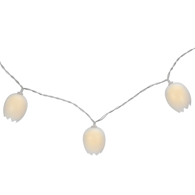 Northlight 10-Count Cracked Easter Egg LED String Lights, 4.5ft, Clear Wire - Image 2