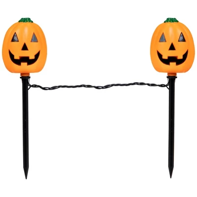 Northlight Lighted Jack-O-Lantern Halloween Outdoor Pathway Markers - 24" - Orange - Set Of 5 - Image 4
