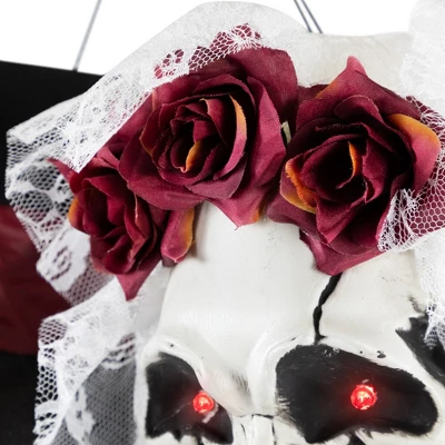 Northlight Lighted Skeleton Couple With Sound Halloween Decoration - 47" - Image 5