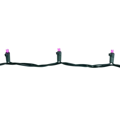 Northlight 50ct LED Wide Angle String Lights Pink - 16.25' Green Wire - Image 5