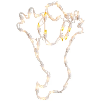 Northlight Lighted Ghost Halloween Window Decoration - 15" - Image 4