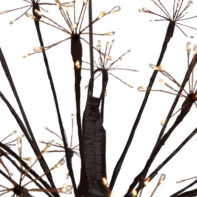 Northlight LED Lighted Starburst Ball Decoration - 20" - Warm White - Image 5