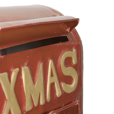 Northlight Metal Mailbox Christmas Decoration - 16" - Image 3