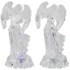 Northlight LED Lighted Color Changing Angel Acrylic Christmas Decorations - 9" - Set Of 2